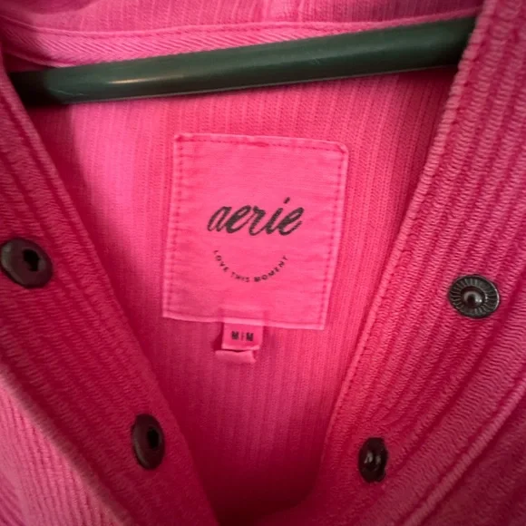 Aerie Vibrant Pink Hoodie - Picture 2 of 6